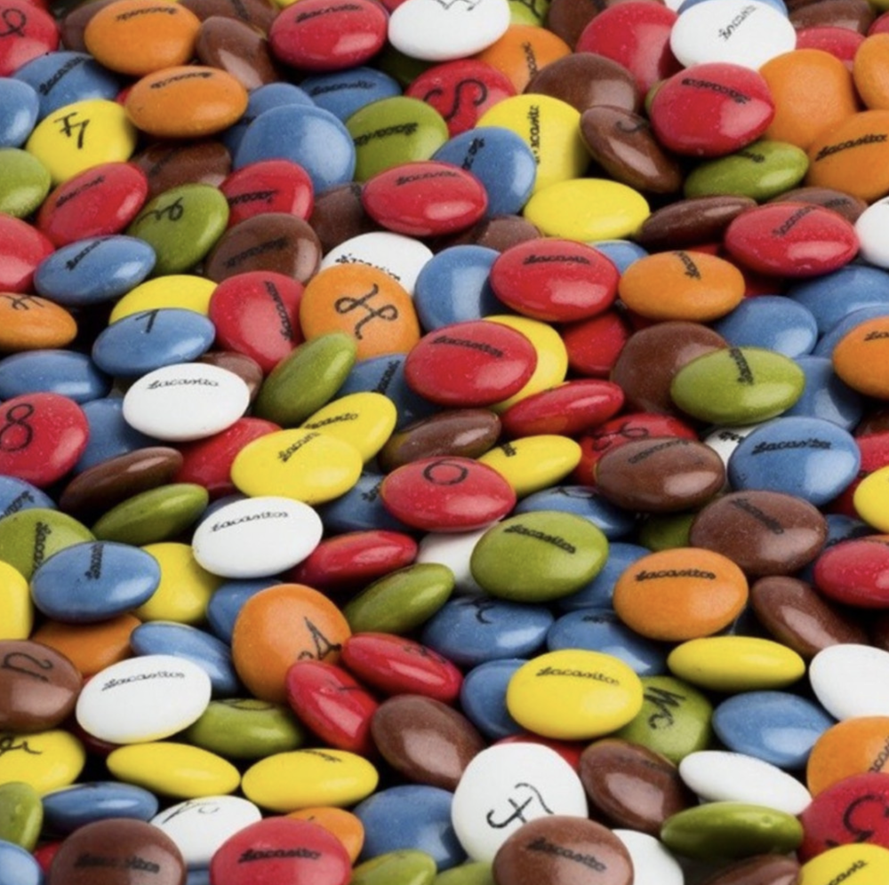 Confites de Chocolate Con Leche